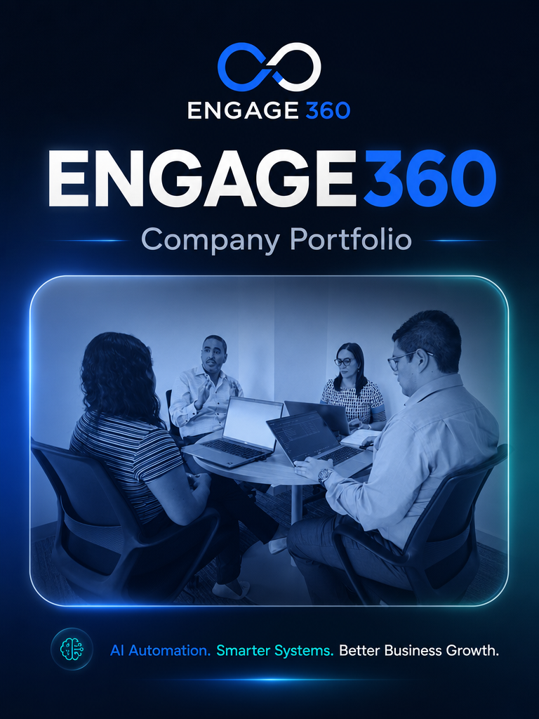 Engage360 Company Portfolio cover